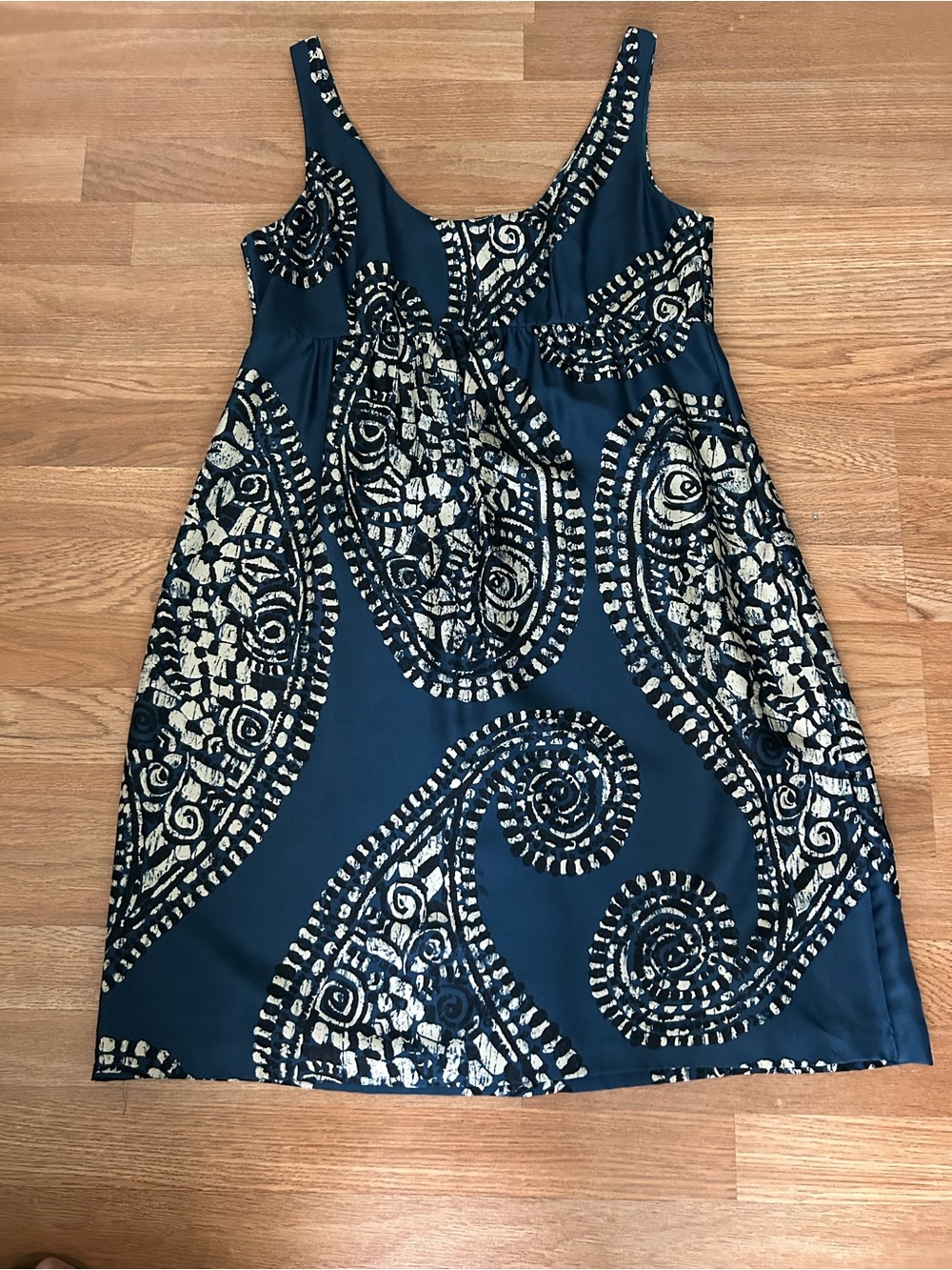 Michael Kors dress. Silky Teal Lined Gar.petite Size 8 petite